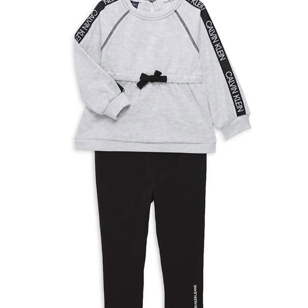 Calvin Klein Gray and Black Kids Outfit - Picture 2 of 9